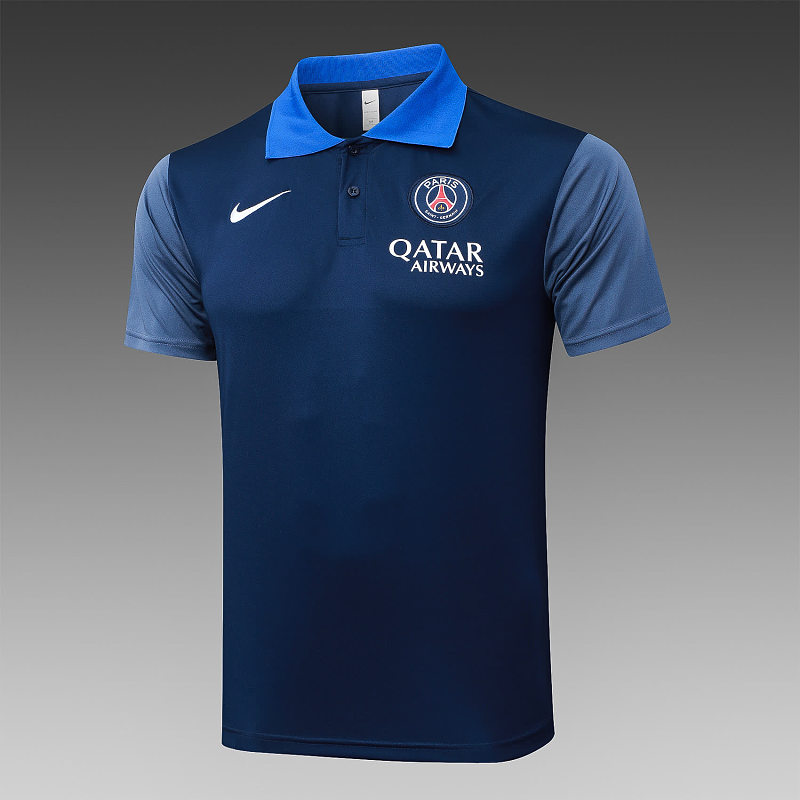 C2569# 2526polo巴黎宝蓝（衣领彩兰）-Paris Paris Jersey 4