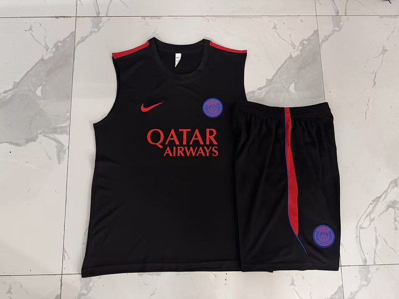 D26050# 2627背心巴黎黑色（配红色）-Paris 26/27 Paris Jersey 3