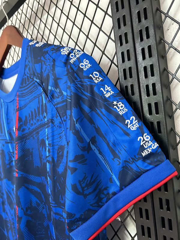 Francia France Special Version Liberty Blue Training Shirt 6