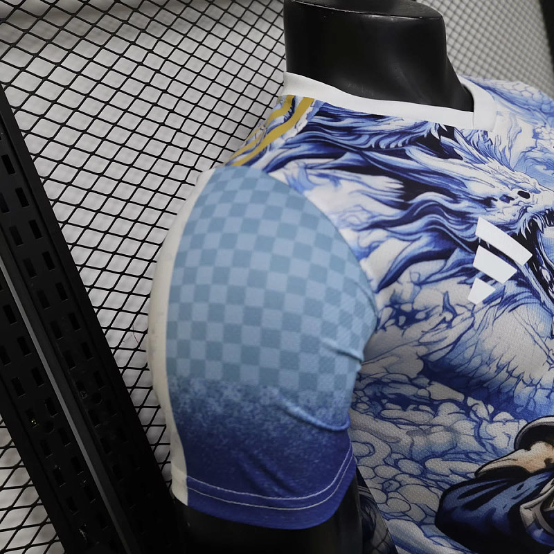 Giappone Japan Samurai Sapphire Blue Dragon Player 6