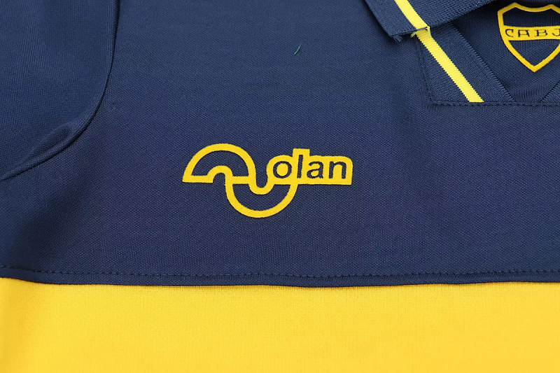 Boca Juniors 93/95 Boca Juniors Home Kids Retro Size 16-28 5