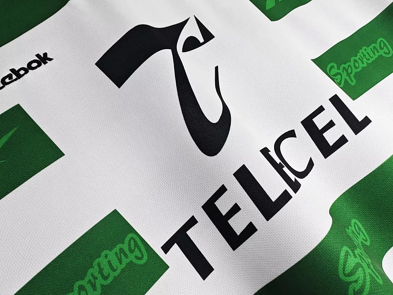 Lisbon Soccer 99/00 Lisbon Home Retro 6