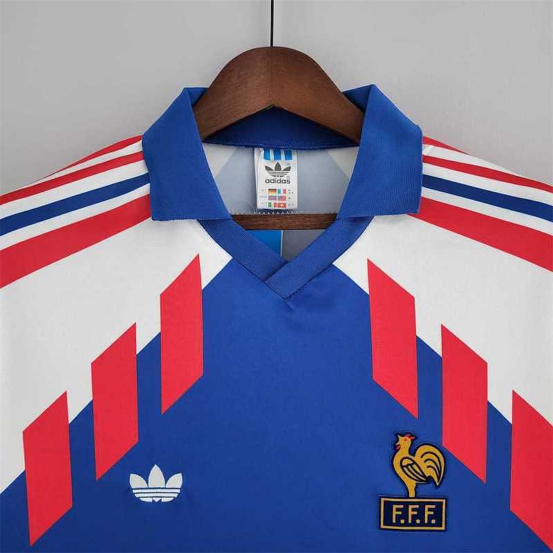 Francia 88-90 France home long sleeve 2