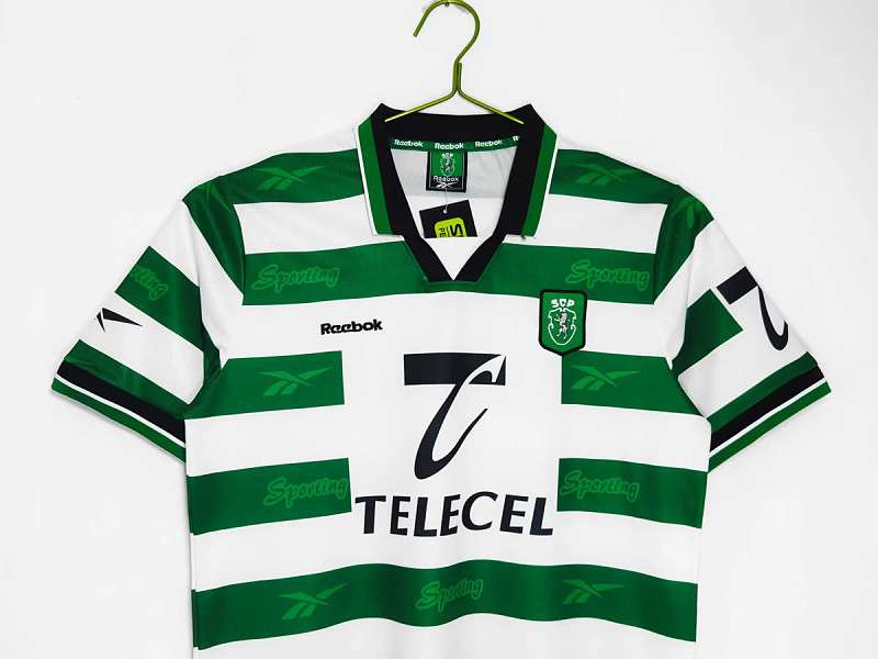 Lisbon Soccer 99/00 Lisbon Home Retro 9
