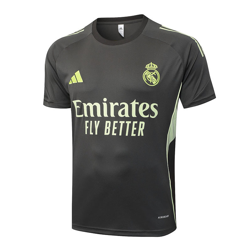 D25167# 2526短袖皇马灰绿-Real 25/26 Real Madri Jersey 5