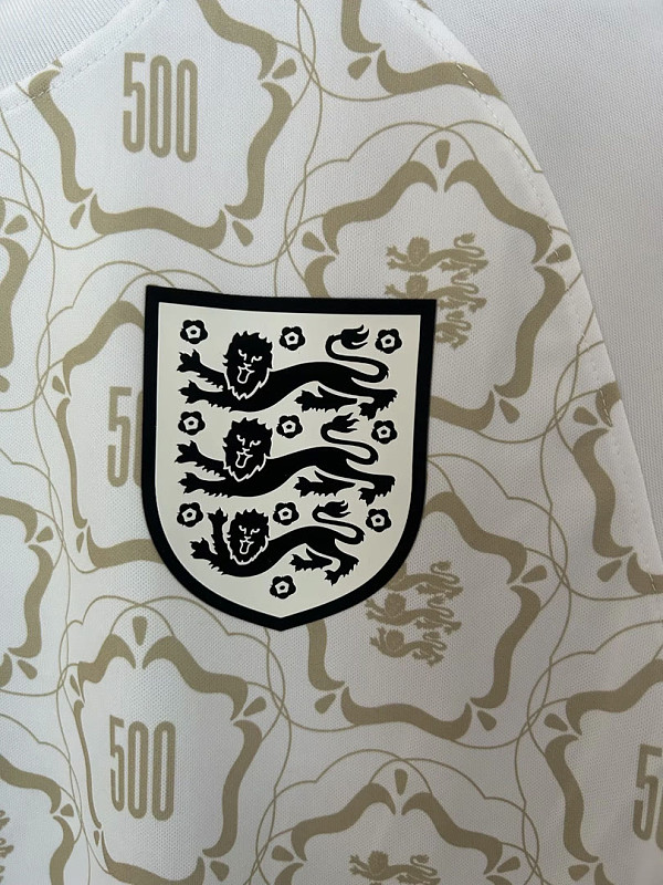 Inghilterra England Lionesses 500th Game Special Version White 5