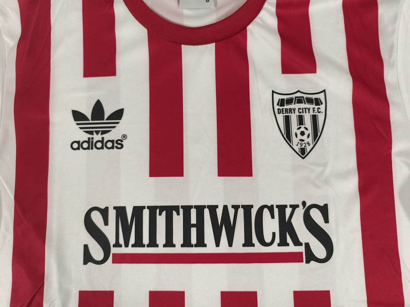 Derry City 87/88 Derry City Home Retro 3