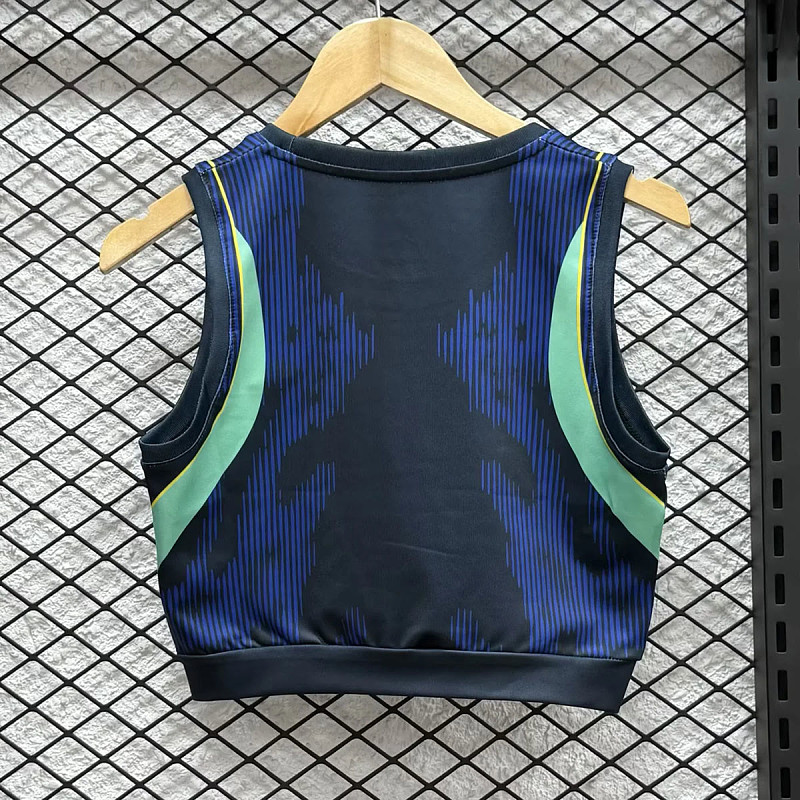 Brasile Brazil Away Crop Top 2