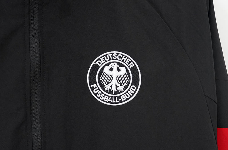 Germania Germany Trefoil Black Windbreaker 4