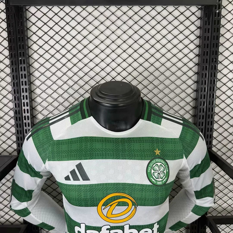Celtic Long 25/26 Celtic Home Long Sleeve Player 6