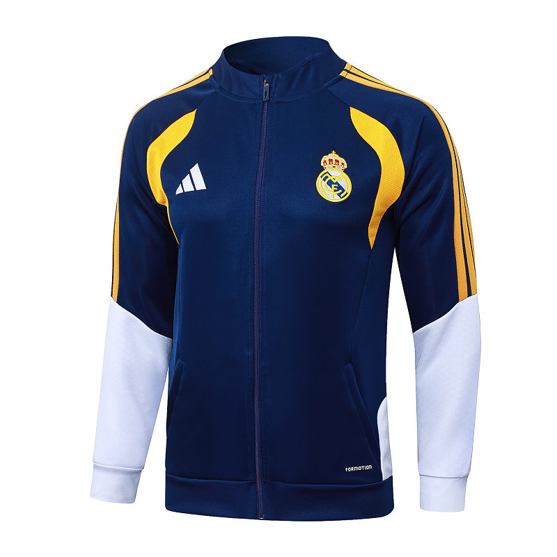 A26021# 2627长拉皇马宝兰（袖子白色）-Real 26/27 Real Madri Jersey 5