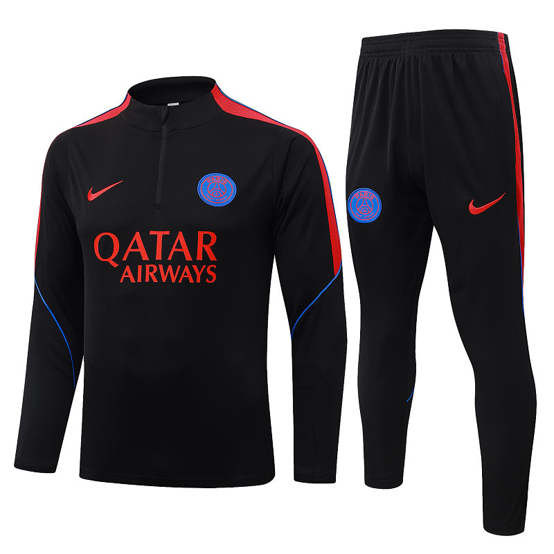 B26061# 2627半拉巴黎黑色（红色配色）-Paris 26/27 Paris Jersey 6