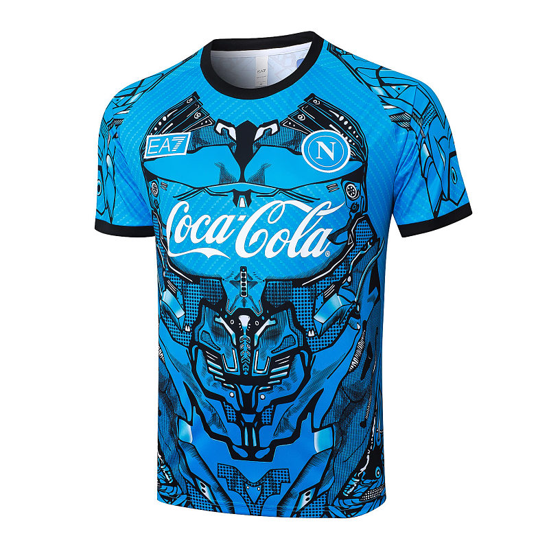D25180# 2526短袖那不勒斯蓝色喷墨 25/26 Naples Jersey 5