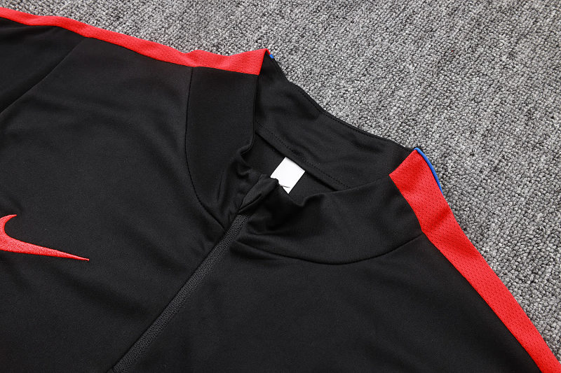 B26061# 2627半拉巴黎黑色（红色配色）-Paris 26/27 Paris Jersey 11