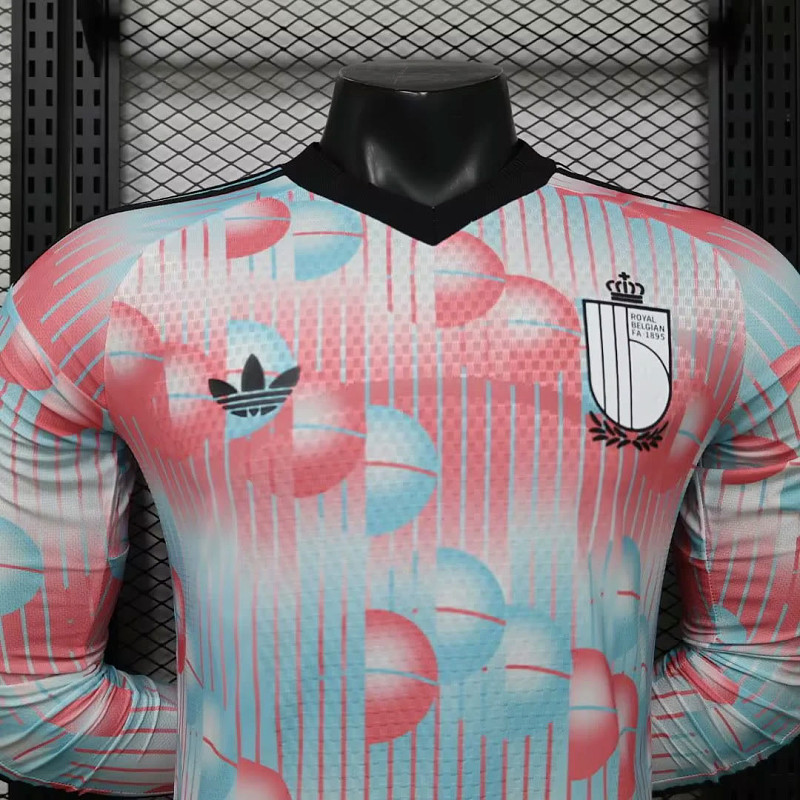 Belgio Belgium Away Long Sleeve Player 9