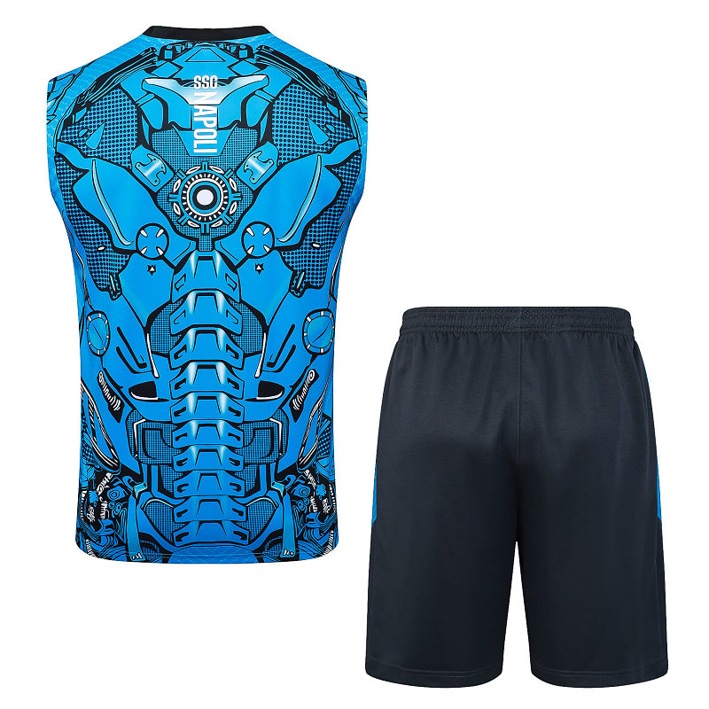D25207# 2526背心那不勒斯蓝色喷墨 25/26 Naples Jersey 9