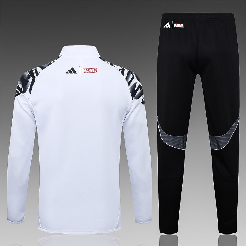 A25120# 2526长拉皇马白色（袖子喷墨）-Real 25/26 Real Madri Jersey 10