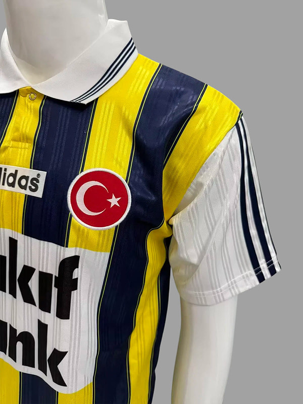 Fenerbahce Soccer 96/97 Fenerbahce Home Retro 4