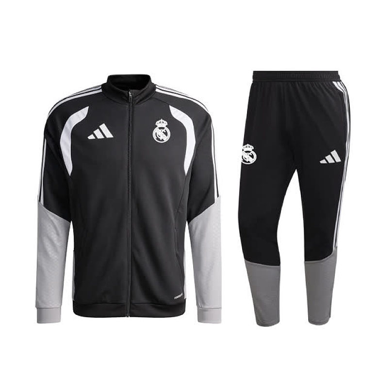 A26018# 2627长拉皇马黑色-Real 26/27 Real Madri Jersey 2