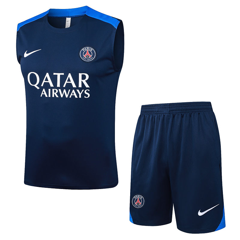 D25171# 2526背心巴黎宝蓝（肩部彩兰）-Paris 25/26 Paris Jersey 10