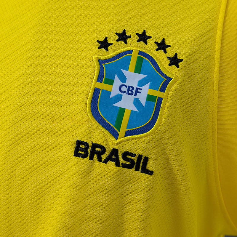 Brasile Brazil Training Vest Yellow 4