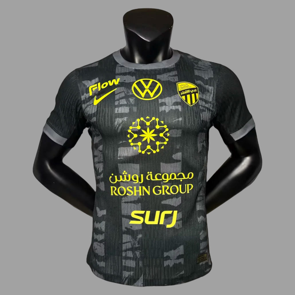 Al Ittihad 25/26 Ittihad Third Player Version Soccer Jersey 3