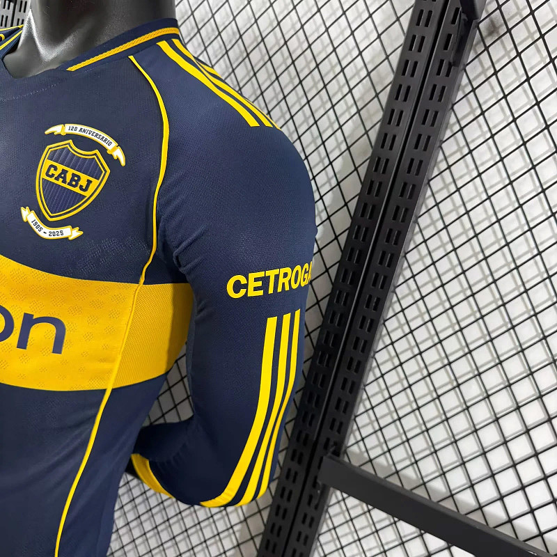 Boca Juniors Boca Juniors Home Long Sleeve Player 3