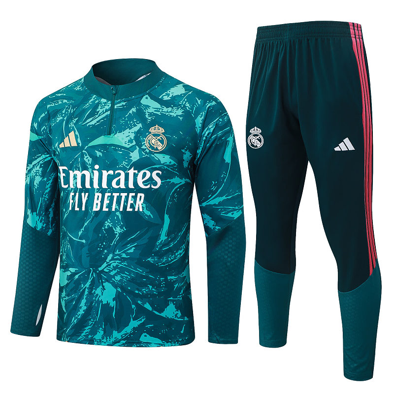 B26044# 2627半拉皇马深绿喷墨-Real 26/27 Real Madri Jersey 6