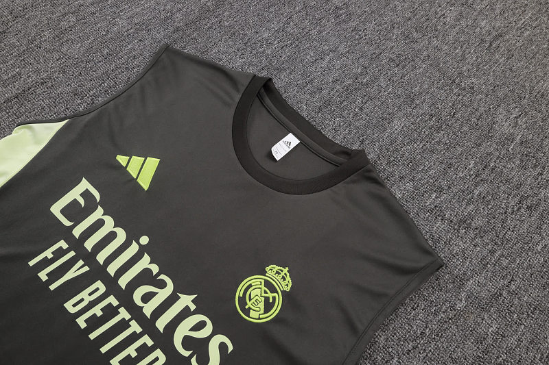D25166# 2526背心皇马灰绿-Real 25/26 Real Madri Jersey 11