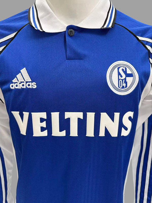 Schalke 04 98/00 Schalke 04 Home Long Sleeve Retro 3