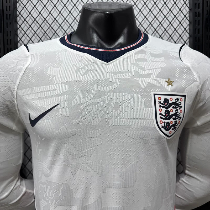 Inghilterra England Home Long Sleeve Player 4