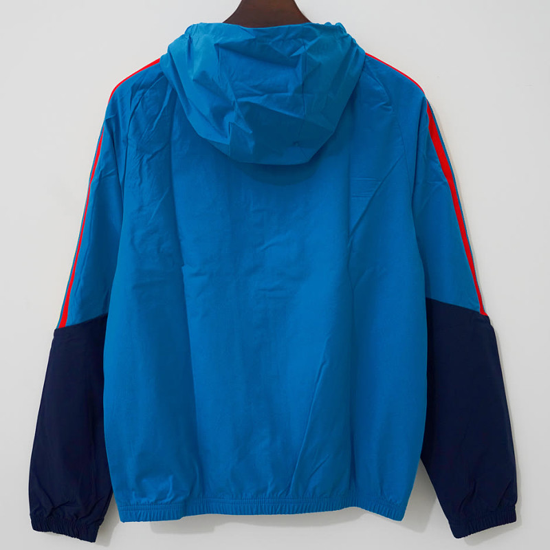 Spagna Spain Lake Blue Windbreaker 2