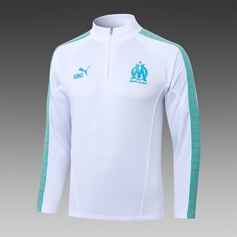 B25146# 2526半拉马赛白色-Marseilles 25/26 Marseilles Jersey 4
