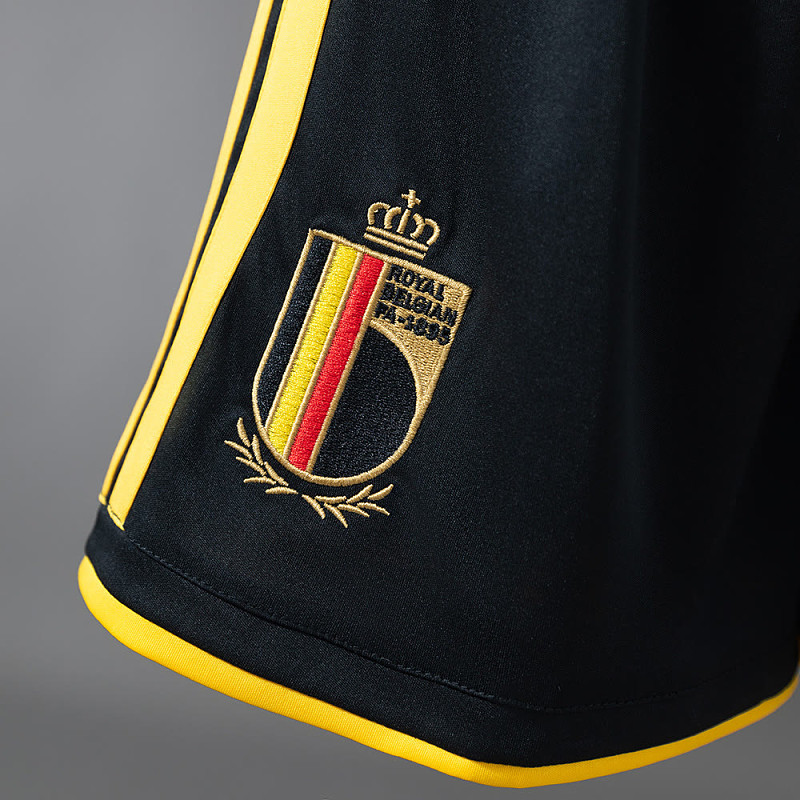 Belgio Belgium Home Soccer Shorts 4