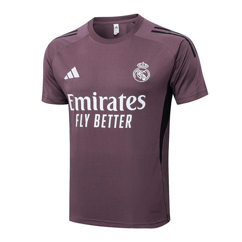 D25279# 2526短袖皇马灰紫-Real 25/26 Real Madri Jersey 5