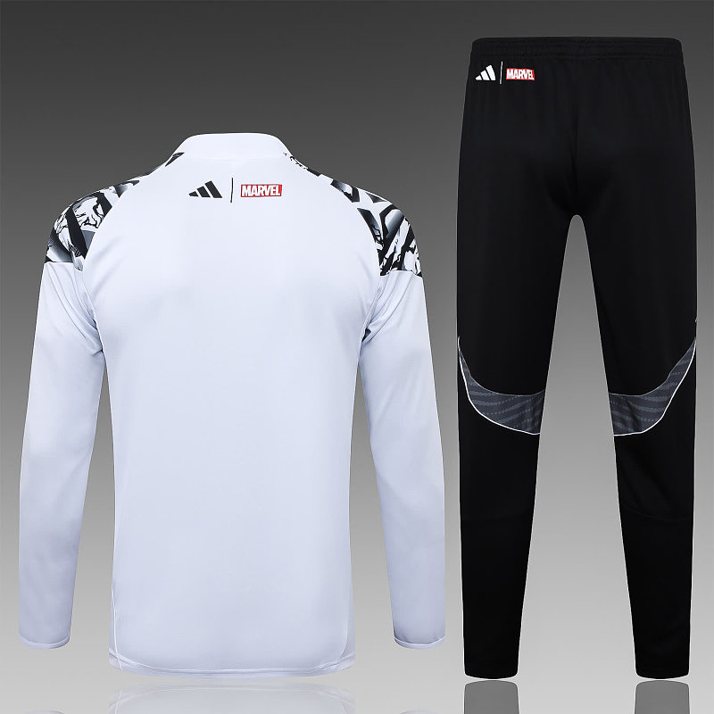 B25152# 2526半拉皇马白色（肩部喷墨）-Real 25/26 Real Madri Jersey 10
