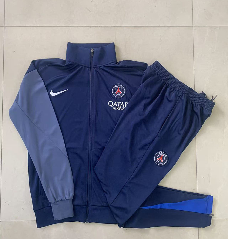 A2592# 2526长拉巴黎宝兰（灰色袖子）-Paris 25/26 Paris Jersey 2