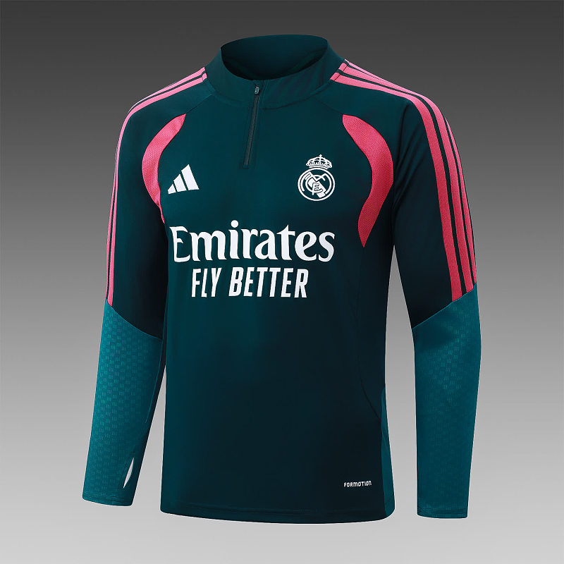 B26045# 2627半拉皇马深墨绿-Real 26/27 Real Madri Jersey 4