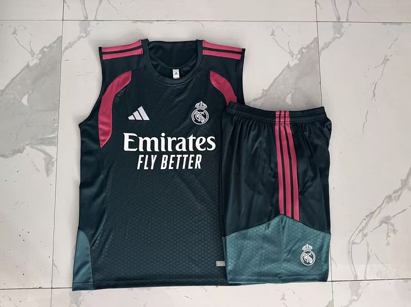 D26037# 2627背心皇马深墨绿-Real 26/27 Real Madri Jersey 3