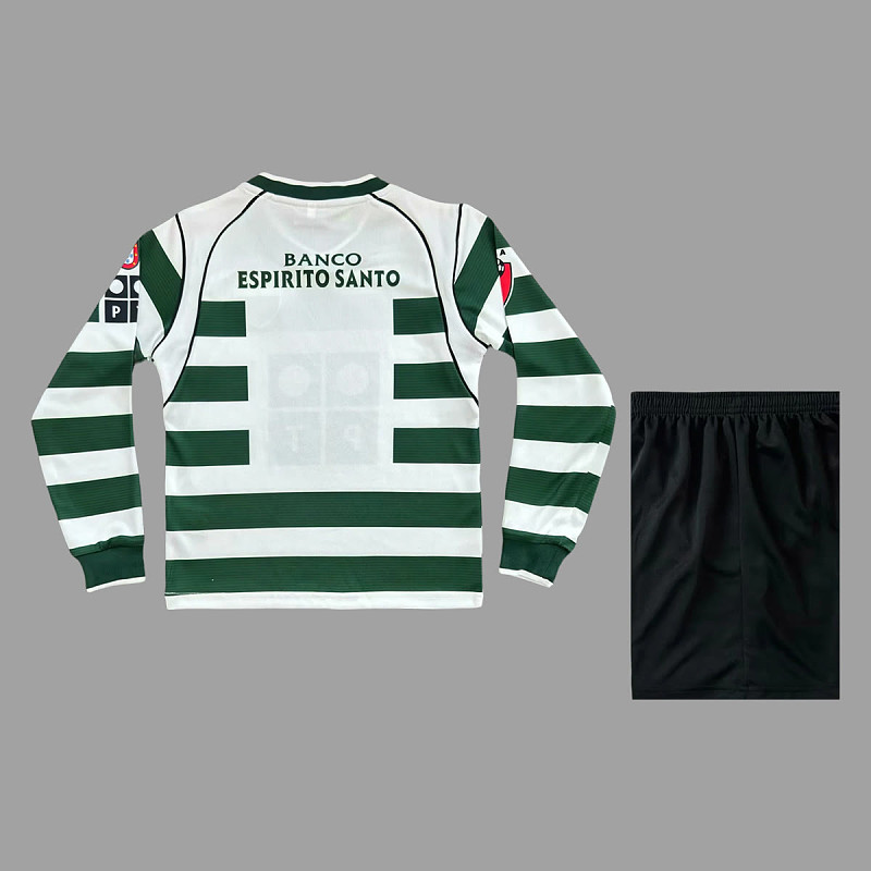 Lisbon Long 02/03 Lisbon Home Long Sleeve Kids Retro Size 16-28 2