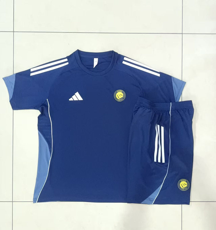 D25199# 2526短袖利雅得宝蓝-Riyadh 25/26 Riyadh Jersey 2