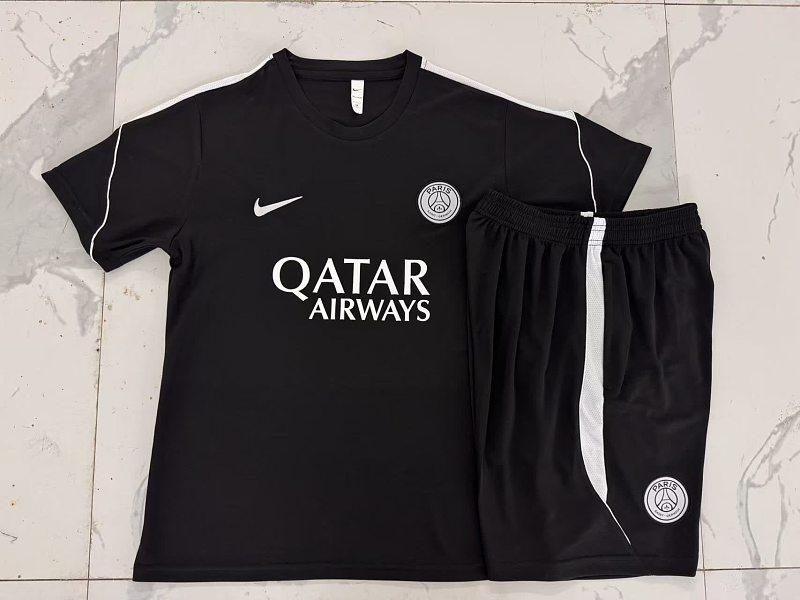 J26024# 2627短袖巴黎黑色-Paris 26/27 Paris Jersey 3