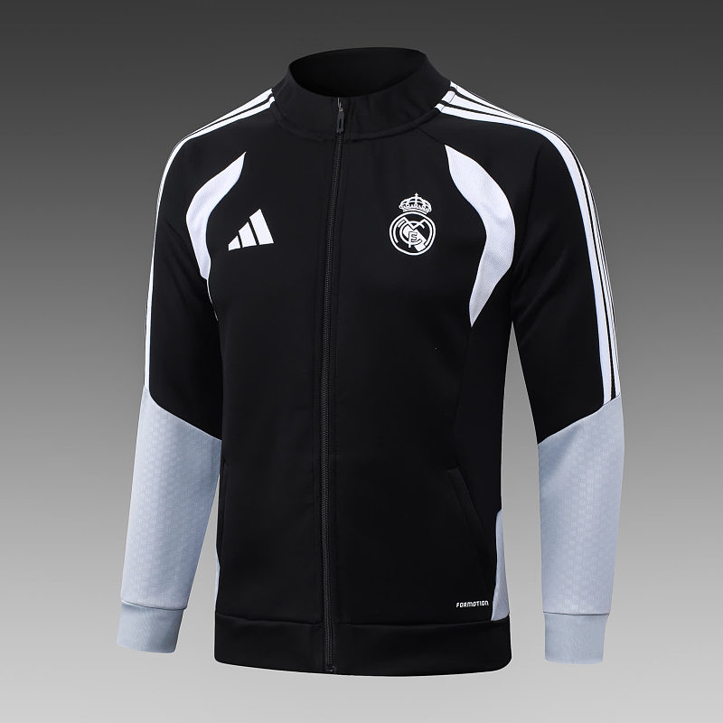 A26018# 2627长拉皇马黑色-Real 26/27 Real Madri Jersey 3