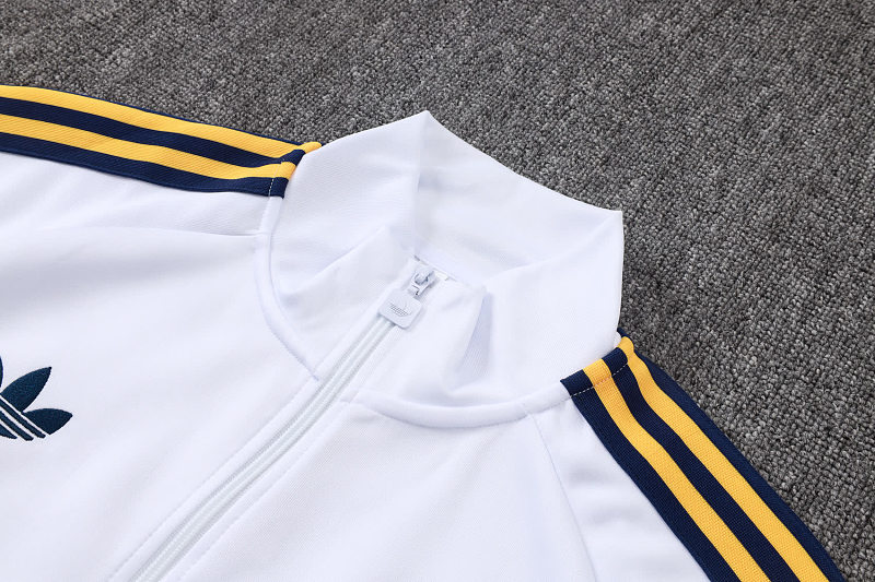 A26036# 2627长拉皇马白色（三叶草）-Real 26/27 Real Madri Jersey 11