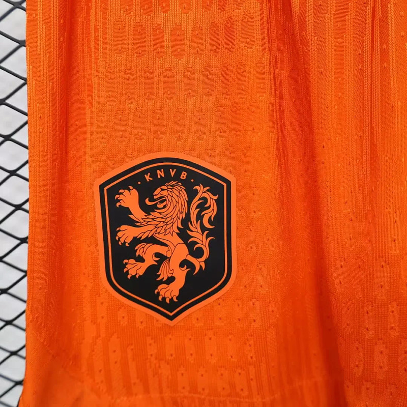 Olanda Netherlands Orange Player Soccer Shorts 8