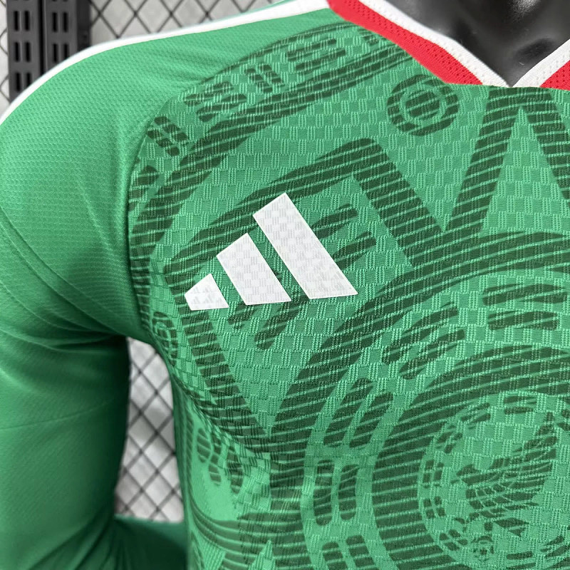Messico Mexico Home Long Sleeve Player 8