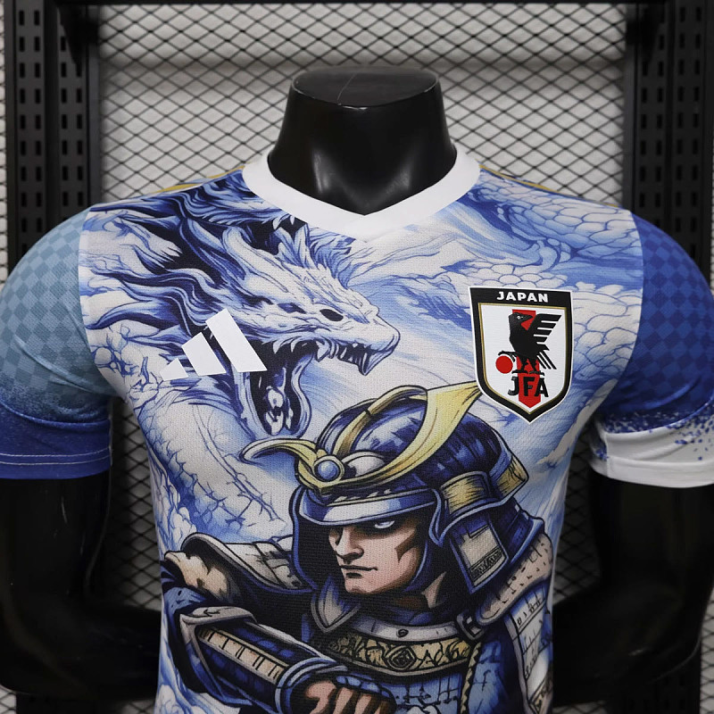 Giappone Japan Samurai Sapphire Blue Dragon Player 9