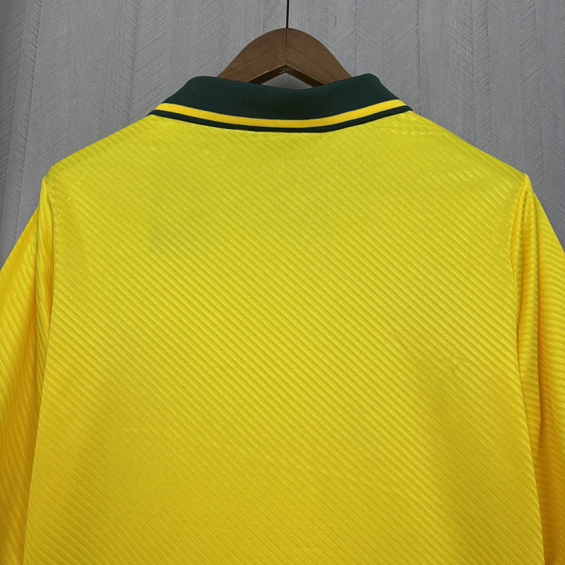 Brasile Brazil Home Long Sleeve Retro 6