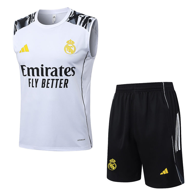 D25276# 2526背心皇马白色（袖子喷墨）-Real 25/26 Real Madri Jersey 6