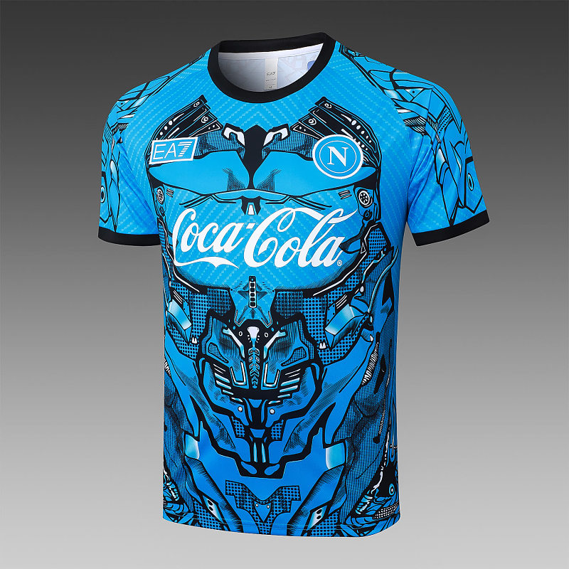 D25180# 2526短袖那不勒斯蓝色喷墨 25/26 Naples Jersey 4